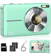 高画質デジカメ 4400万画素 軽量 コンパクト 4K動画撮影！手ブレ補正 Amazon | デジカメ4K 小型デジタルカメラ ポケットカメラ4400万